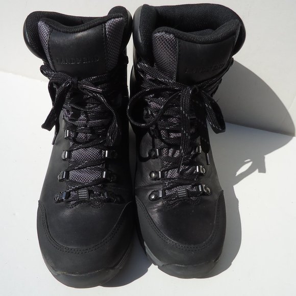 SIZE 10.5 D. Lands\' End leather winter hiking snow boots. main image 6